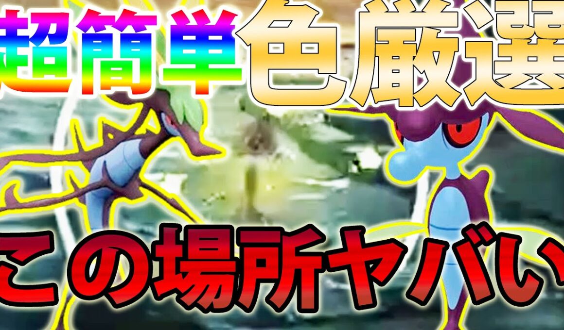 【走るだけ】色違いクズモー＆ドラミドロを色厳選出来る方法がやばい！！【ポケモンレジェンズZA/Pokémon LEGENDS Z-A】