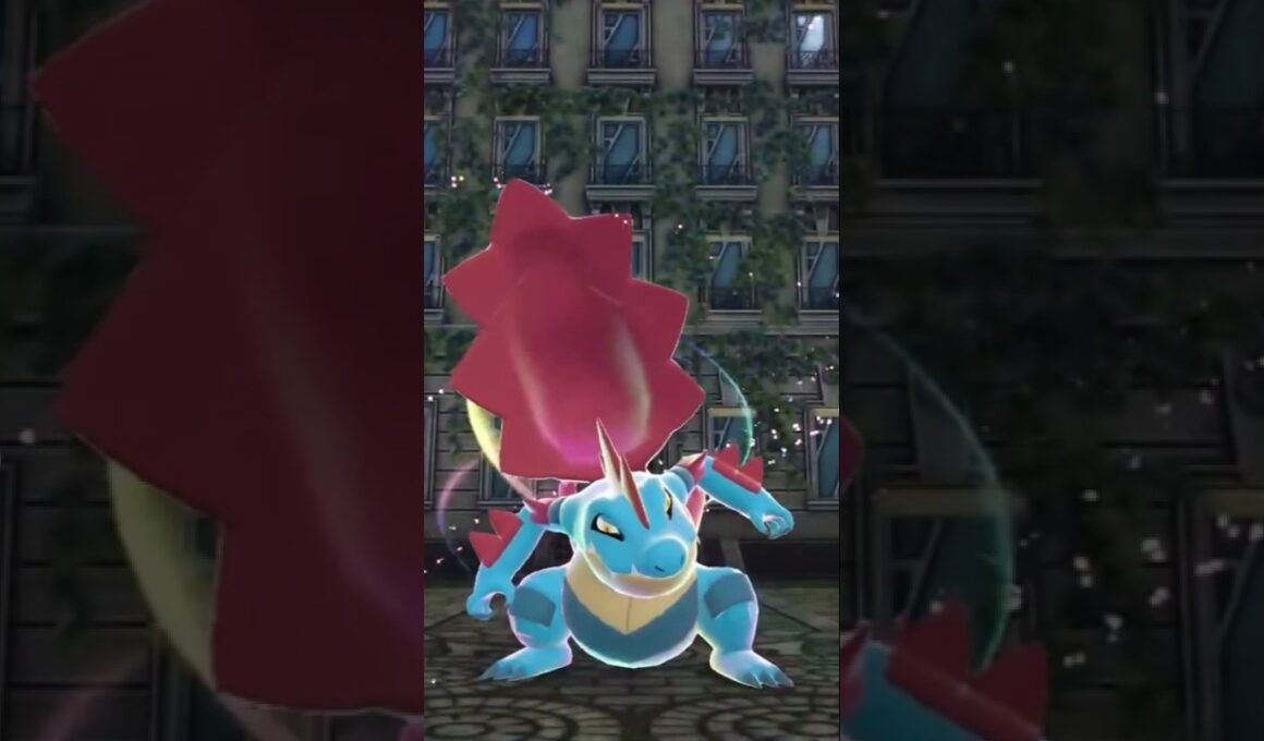 オーダイル メガシンカ#shorts #ポケモンza #ポケモンレジェンズza #pokemonlegendsza #pokemon