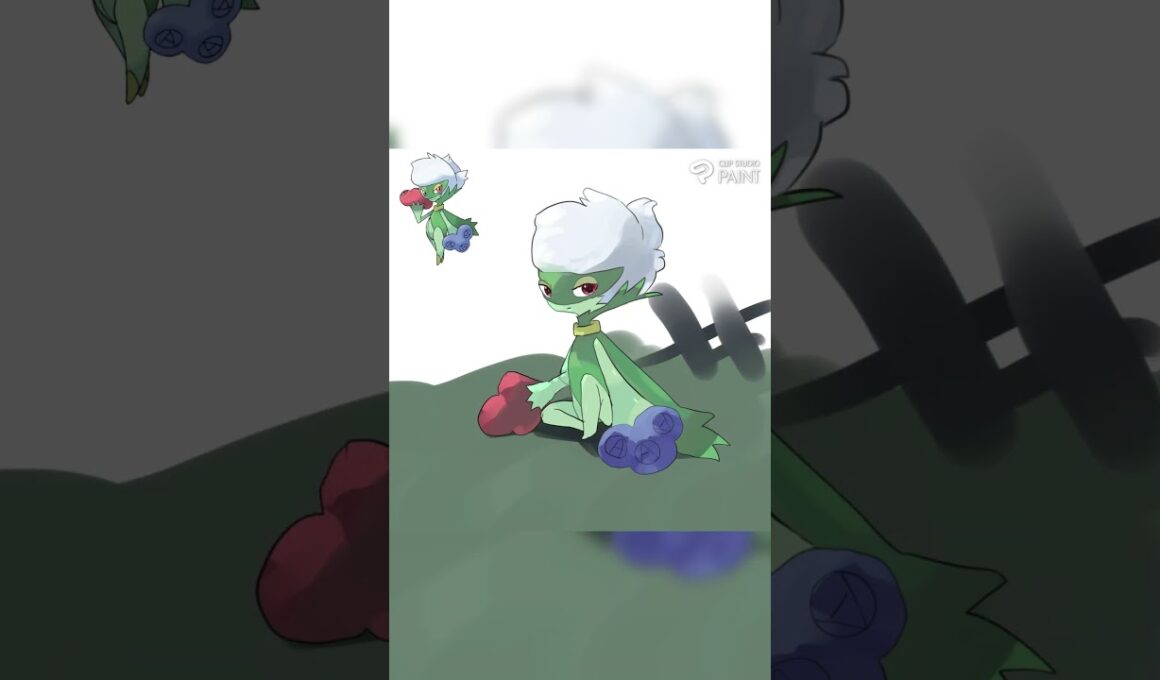 ポケモン描いてみた［ロズレイド］ #pokemonfanart