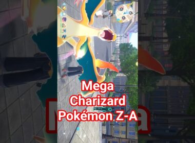 Mega Charizard Y Evolution In Pokémon Legends Z-A #pokemon #charizard