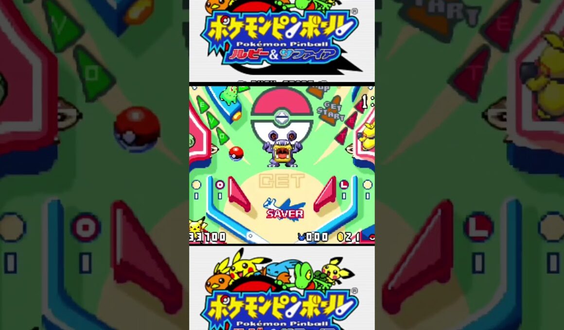 【ポケモンピンボール】ドゴームゲッチャレ #ポケモン #loudred #ショート #ピンボール  #pokemon #노공룡 #shorts #pokémon