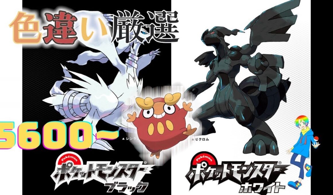 【ポケモンBW】4番道路(Shiny Pokémon)厳選(5600~)