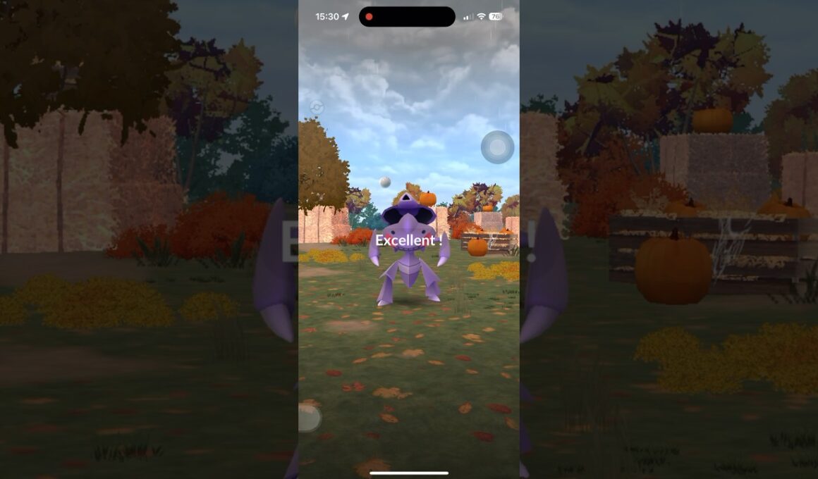 ゲノセクト エクセレントスロー #shorts #ポケモンgo #pokemongo