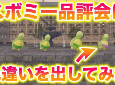 【検証】サブイベ「スボミー品評会」に色違いを出してみた結果wwww【レジェンズZA】