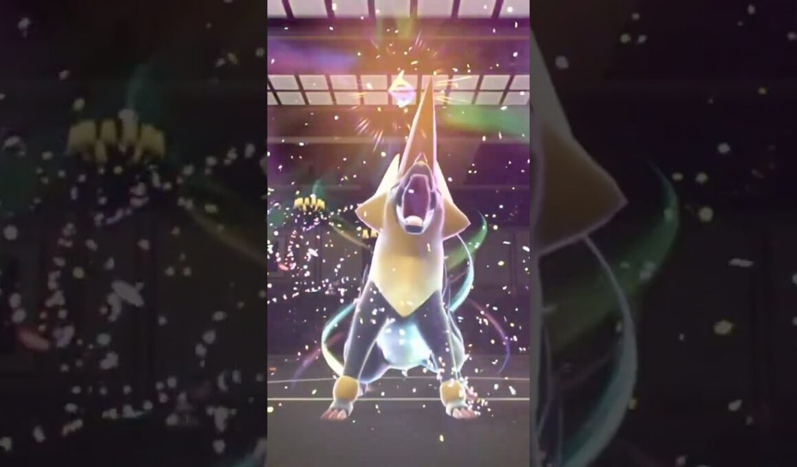 色違いオヤブンライボルトかっこよすぎるwww【ポケモンZA】