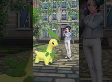 ベイリーフと撮影【Pokémon LEGENDS Z-A】#ポケモンレジェンズza #pokemonlegendsza #ポケモン #ポケモンza #pokemon