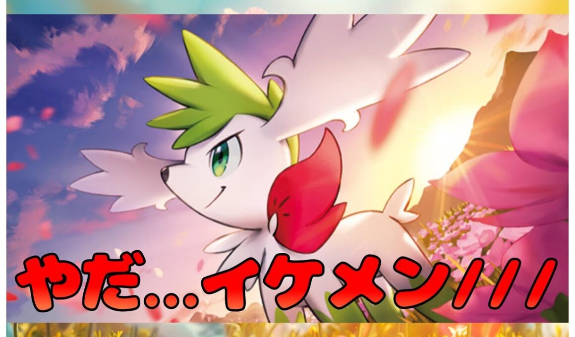 【ポケモンSV】シェイミさん…やだ…イケメン///