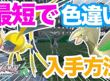 【ポケモンZA】バトルで最強！色違いエアームドの入手方法を2パターン解説！メガエアームドを使ってランクマッチで勝とう！【ポケモンレジェンズZA】