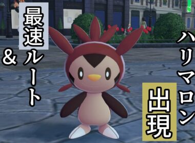 【ポケモンZA】色違いハリマロン出現！激レアポケモンの厳選ルートを徹底解説【入手方法】