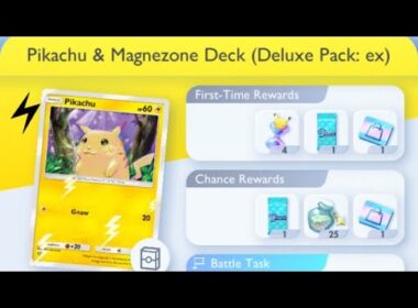 Pokémon TCG Pocket - Raichu ex Drop Event [Intermediate] | Pikachu & Magnezone Deck (Deluxe Pack:ex)
