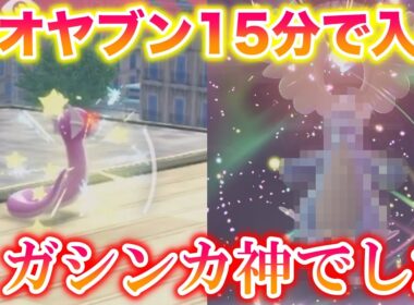 ミニリュウの色違いオヤブンを15分でゲットしてメガシンカさせたら神すぎたwww【レジェンズZA】