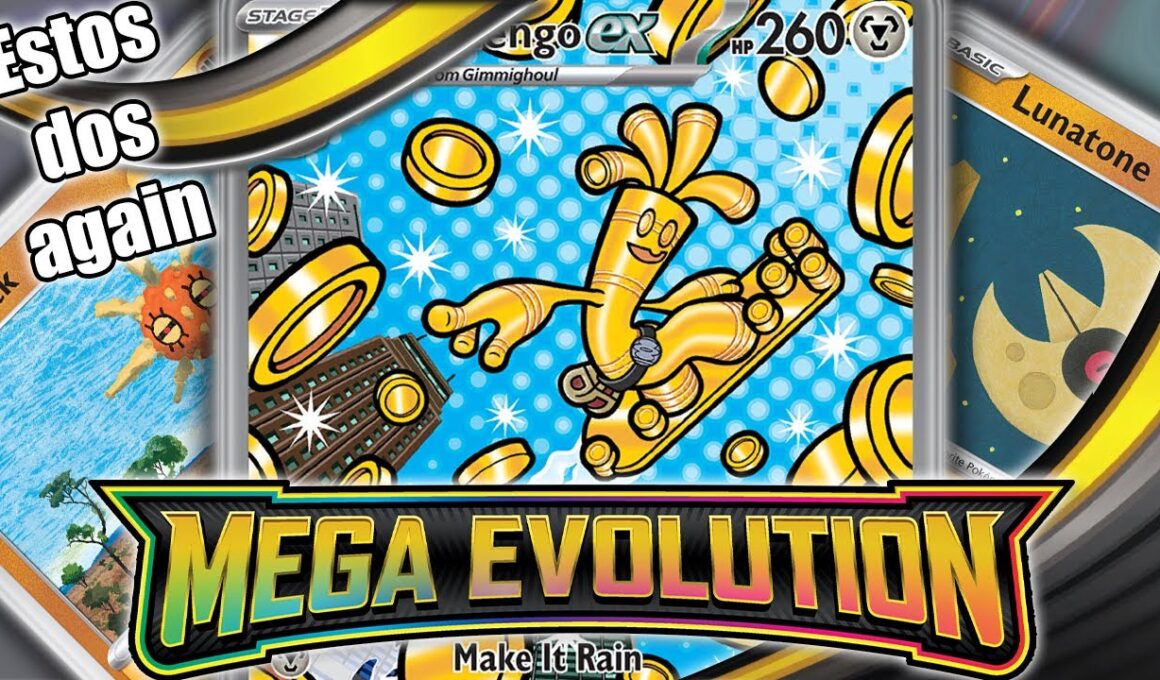 SOLROCK y LUNATONE hicieron que GHOLDENGO se rompiera, como todos | Pokémon TCG Live Español