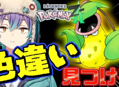 ウツボットの色違い見つけるまで帰れません　2日目【ポケモンZ-A】