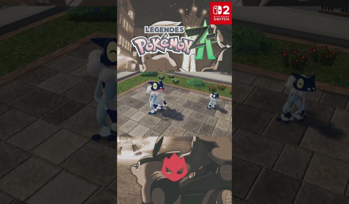 ゲコガシラ 色違い オヤブン メガシンカ #メガシンカ #Pokemon  #nintendoswitch2 #pokemonlegendsza #megaevolution