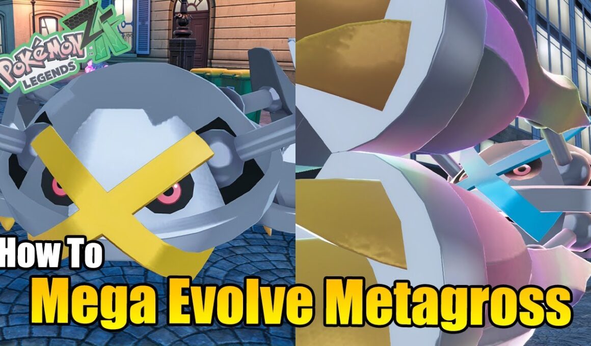 Legends ZAにおける光るメガメタグロスとメガストーンの場所