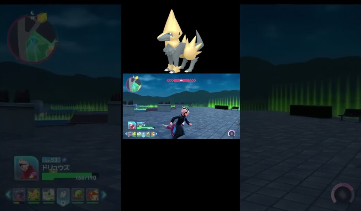 クチート色違い厳選中に色違いライボルト出現⁈ #ポケモン #pokémon#ポケモンレジェンズza #色違い