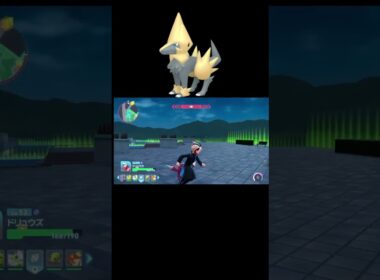 クチート色違い厳選中に色違いライボルト出現⁈ #ポケモン #pokémon#ポケモンレジェンズza #色違い