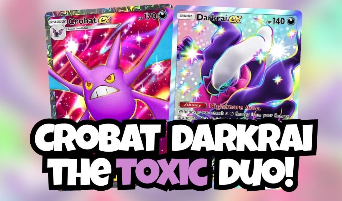 Crobat ex + Darkrai ex Combo | Deluxe Pack ex | Pokemon TCG Pocket