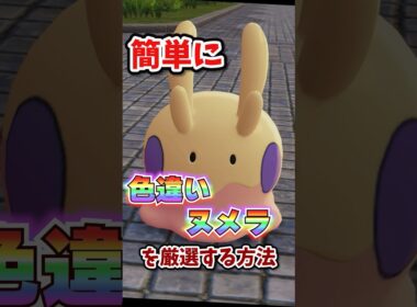 【朗報】色違いヌメラが超簡単に厳選できる!!! #ポケモンレジェンズza