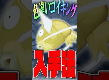 【ポケモンZA】色違いコイキング入手方法