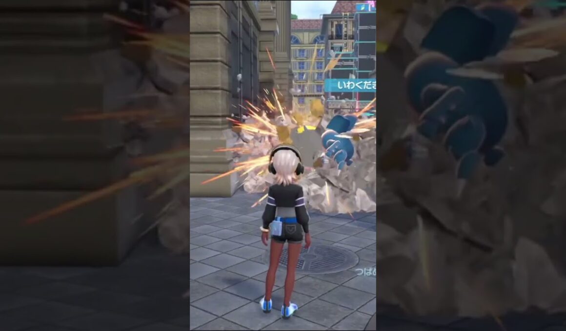 野生のビビヨンを捕まえる！ #ポケモンza #ポケモン #shorts