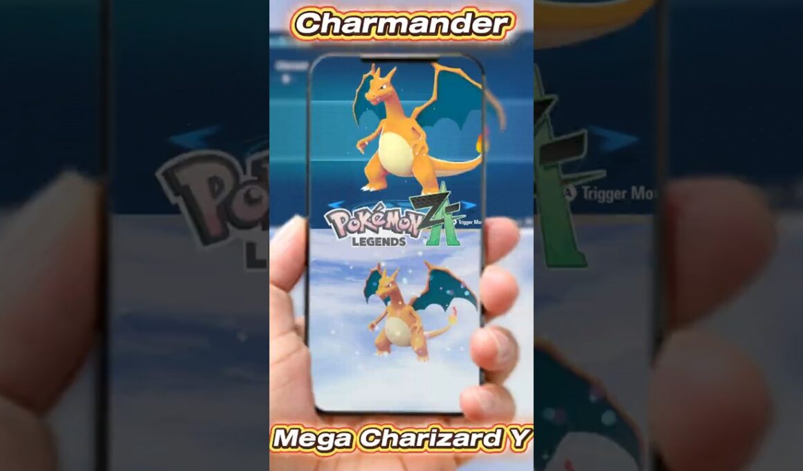 Pokemon Legends Z-A (Mega Charizard Y) #pokemonlegendsza