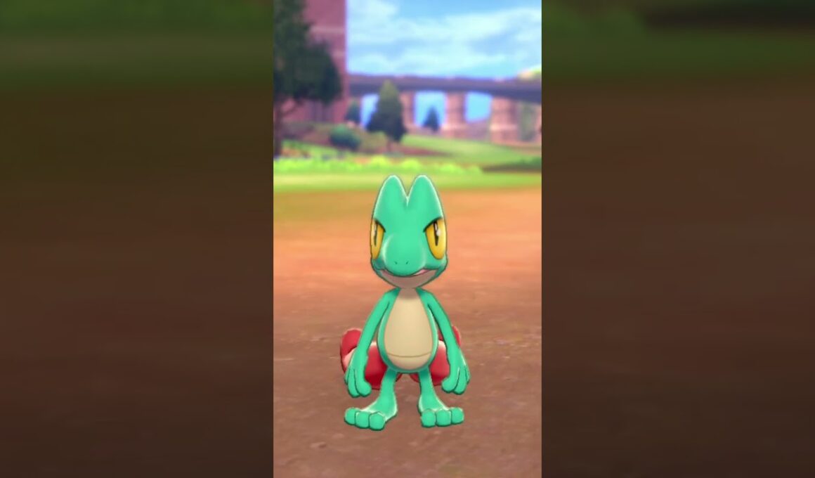 キモリ 色違い Treecko【ポケモン剣盾】