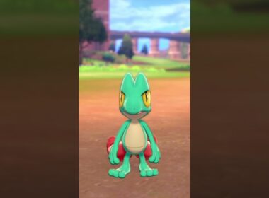 キモリ 色違い Treecko【ポケモン剣盾】