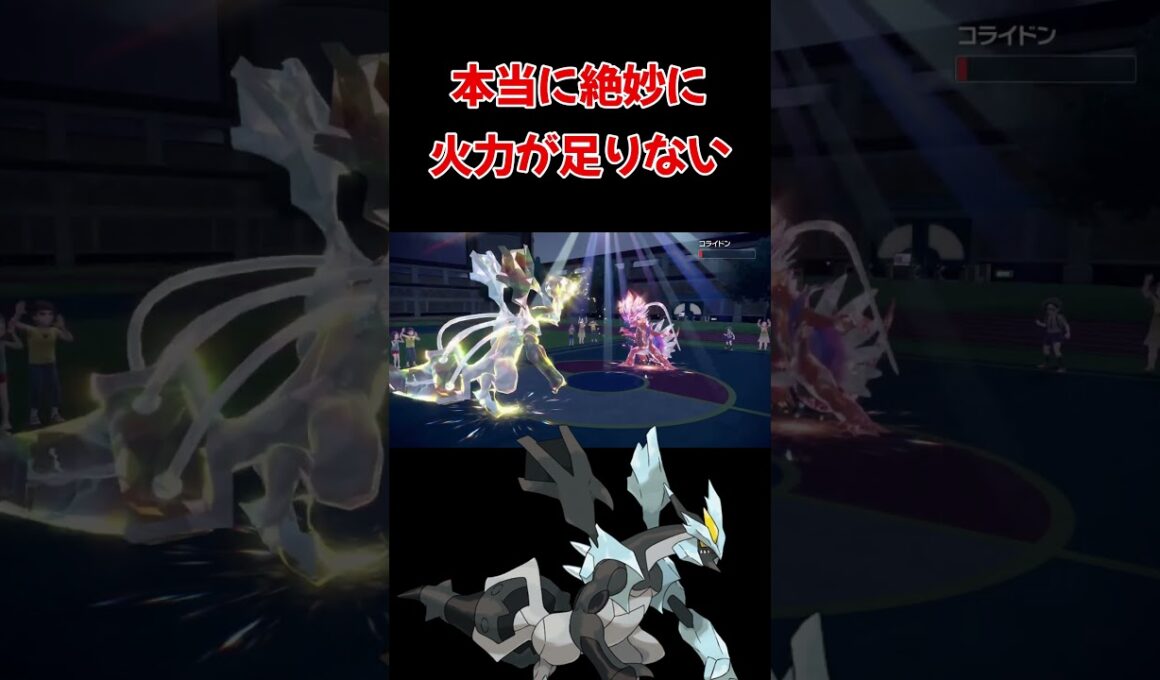 ブラックキュレムが使われない理由【ポケモンSV】