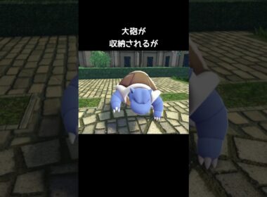 カメックスが寝ると…【ポケモンZA】