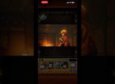 【モンスターストライク】雷の呼吸 我妻善逸使ってみた！！『雷の呼吸 漆ノ型 火雷神』停止後に漆ノ型 火雷神で攻撃 兄貴を倒すオリジナルの型【鬼滅の刃 第4弾コラボ】