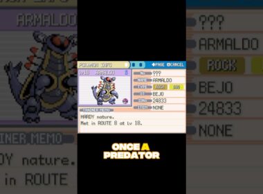 🦖 アーマルド: ポケモン ファイアレッドの化石戦士!