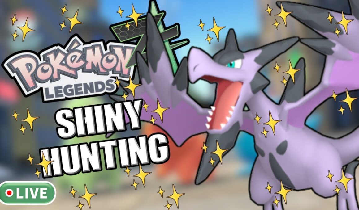 Fossil SHINY HUNTING In Pokemon Legends ZA - LIVE