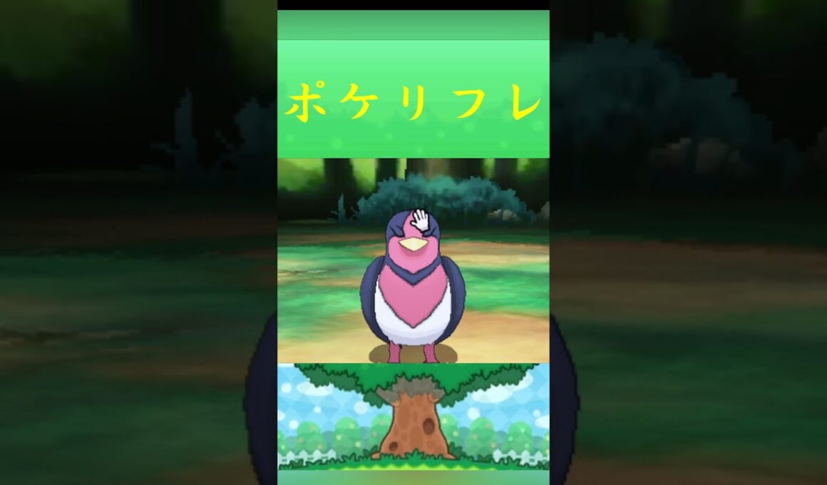 ポケモン オオスバメ  ポケリフレ ポケパルレ #ポケモン #Pokemon  #3DS #ポケモン技 #ポケモンsv #ポケモン#キャンプ #カレー #サンドイッチ #ピクニック