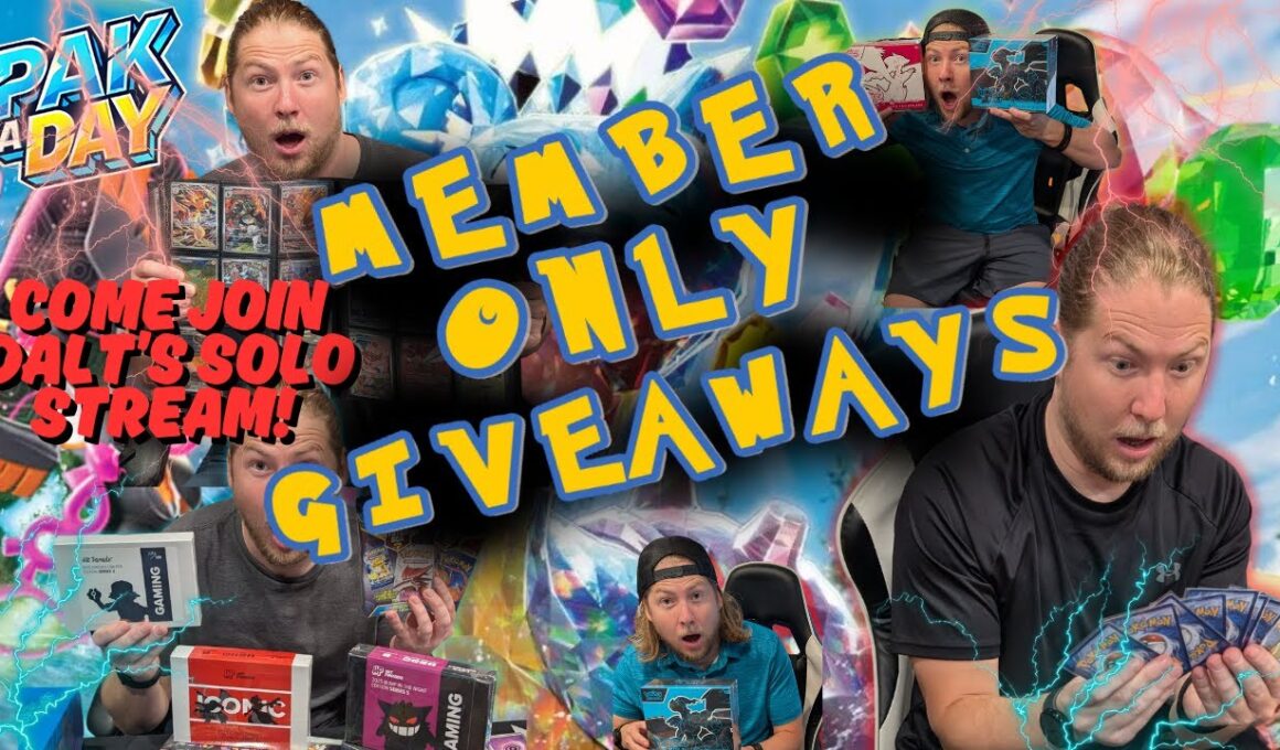 Dalton Goes SOLO for the Ultimate MEMBER Giveaway Night! 🎉
