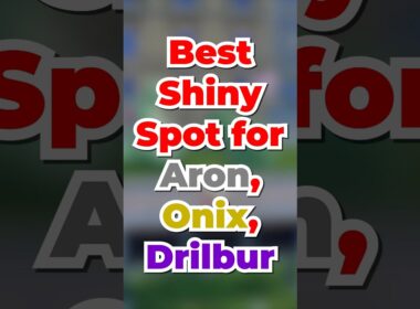 アーロン、オニキス、ドリルバーにとって最高の光り輝くスポット！