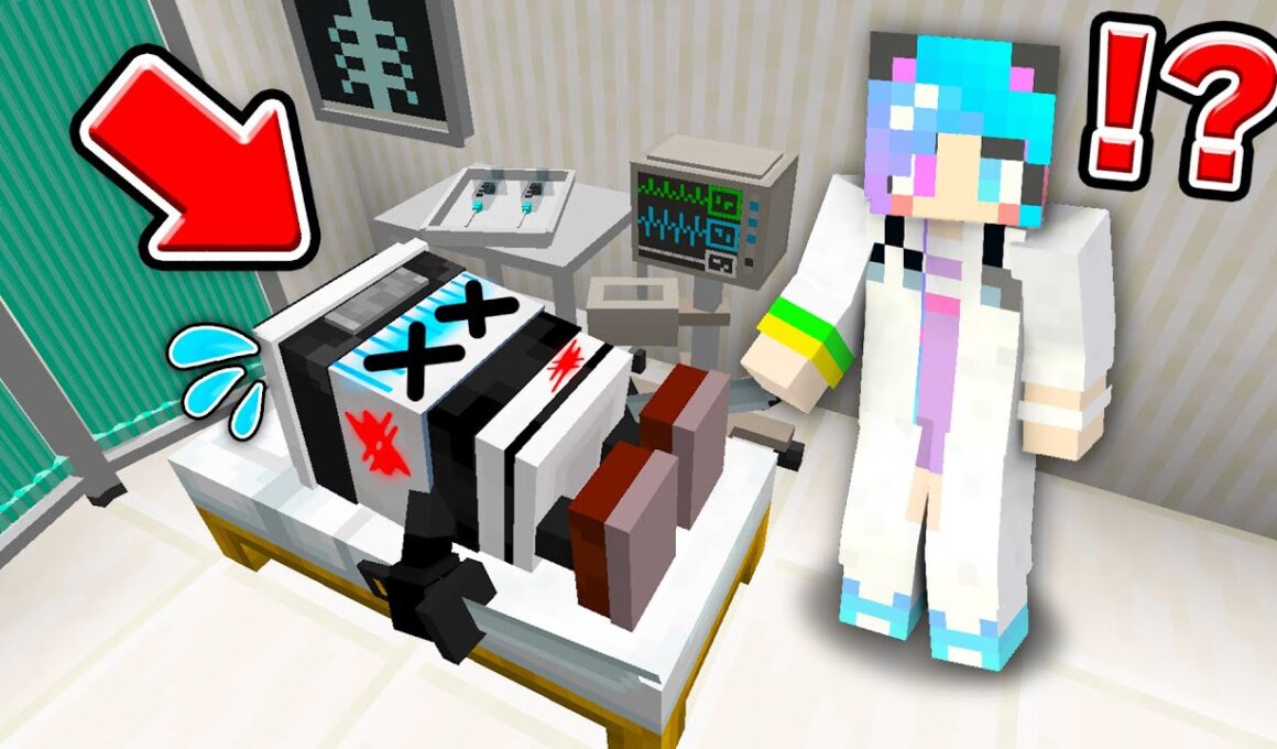 病気のブレインロットを手術するマインクラフトがヤバすぎた！【まいくら・マインクラフト・トゥントゥントゥンサフール/トララレロ トラララ/ITALIAN BRAIN ROT】