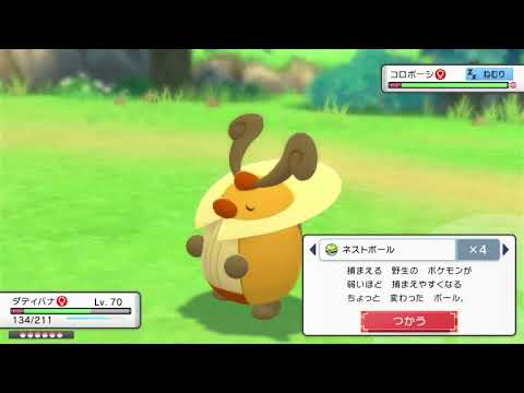 ポケモンｂｄｓｐ　色違いのコロボーシゲット！（二回目）