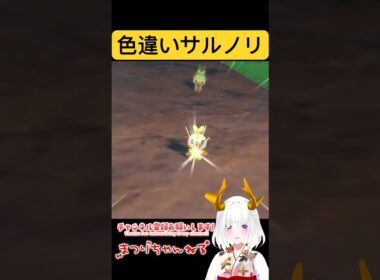 #ポケモンsv 色違いサルノリ出現シーン #vtuber #shorts