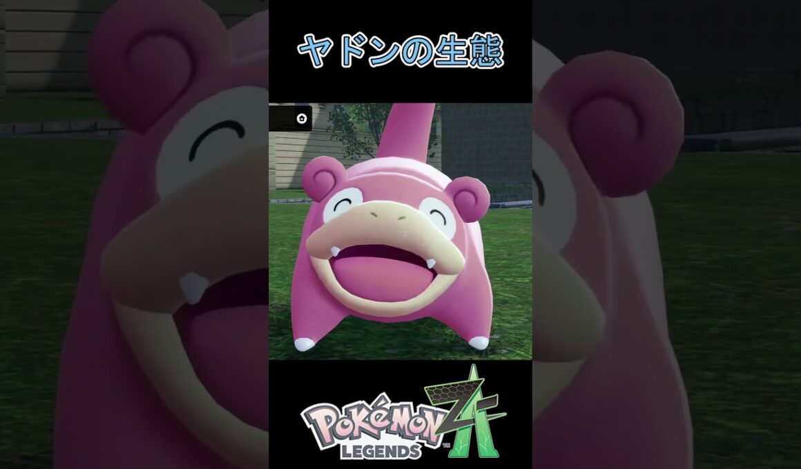 【ポケモンZA】ヤドンのちょっと可愛い生態 #shorts #ポケモン #ポケモンza #pokemon #pokemonza