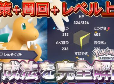 【ポケモンZA】神速カイリューが金策・経験値・周回で強い！の育成方法・わざ選びを徹底解説！初心者もできます【Pokémon LEGEKDS Z-A/Switch2/ポケモンレジェンズZA】