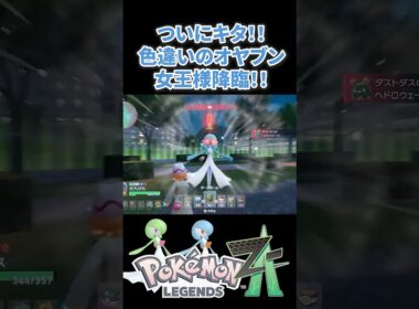 【ポケモンZA】色違いのオヤブン女王様降臨！！ #ポケモンza #pokemonlegendsza #ポケモン