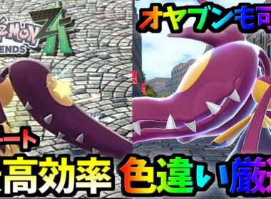 【ポケモンZA】序盤でも入手可能！オヤブン色違いクチート最高効率の色違い厳選法【Pokemon Legends Z-A】