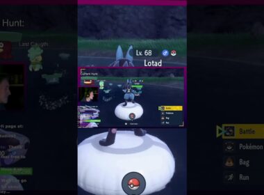 Two words, SHINY LOTAD #pokemon #pokemonshinyhunting #twitchstreamer #twitchclips #pokemonviolet