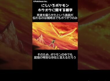 ポケモン 1分でわかるホウオウ Pokemon #ポケモン #pokemon #ポケットモンスター