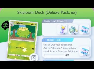Pokémon TCG Pocket - Step-Up Battle [Beginner] | Skiploom Deck (Deluxe Pack: ex)