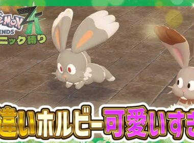 色違いホルビーを捕まえたが気が付かなかったｗｗｗ【Pokémon LEGENDS Z-A】