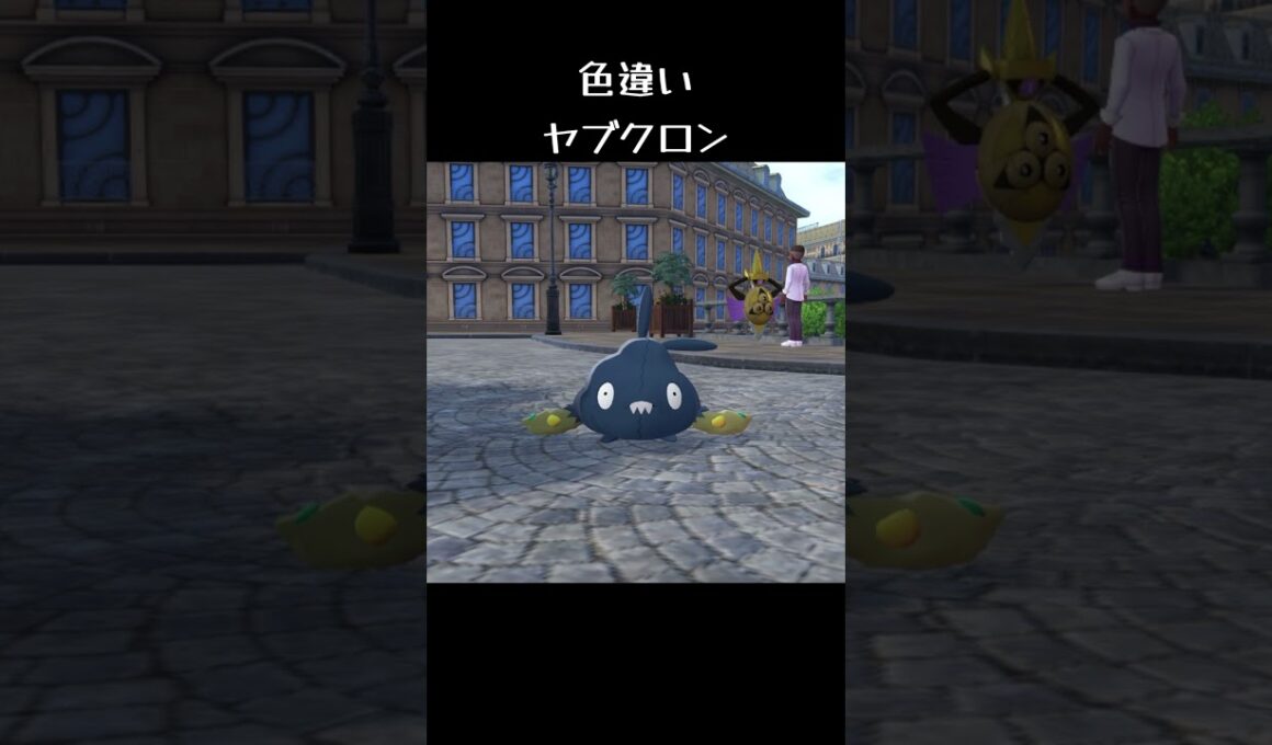 色違いヤブクロンGET！ #ポケモン #ポケットモンスター #ポケモンza #shorts