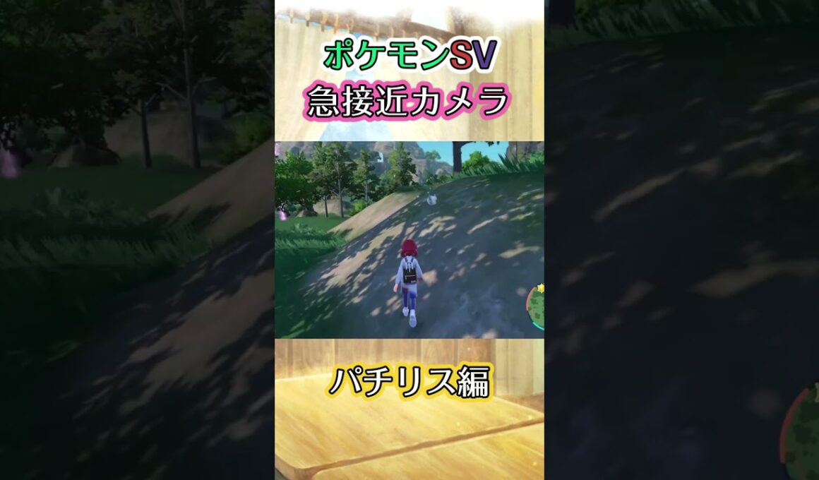 【ポケモンSV】パチリスをただただ追い詰めるだけの動画 #ポケモン #ポケモンsv #パチリス #shorts