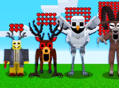 シカの化け物たちに変身できる世界がヤバすぎた【まいくら・マインクラフト・99 Nights in the Forest】